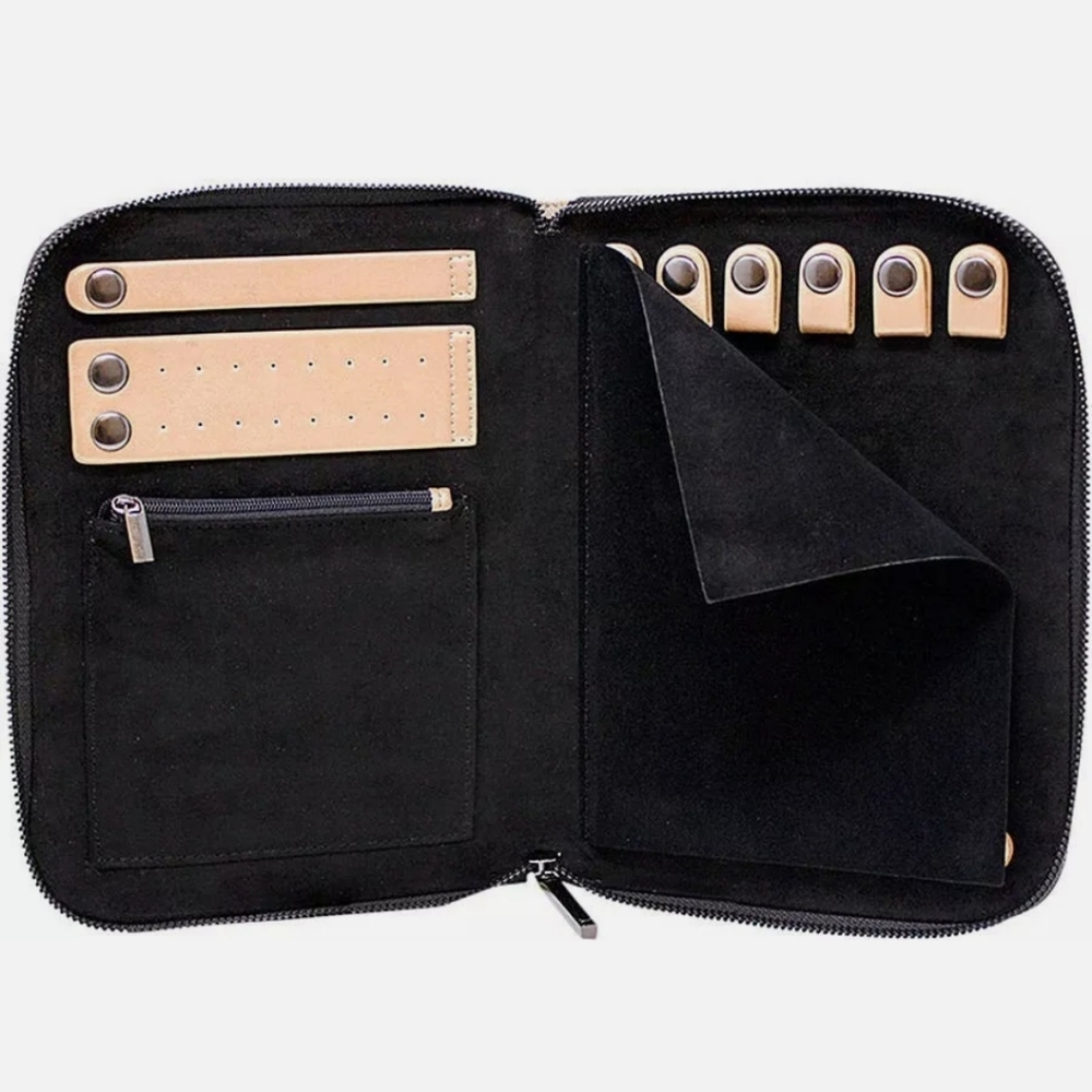 H Halston Jewelry Travel Organizer Case Portfolio